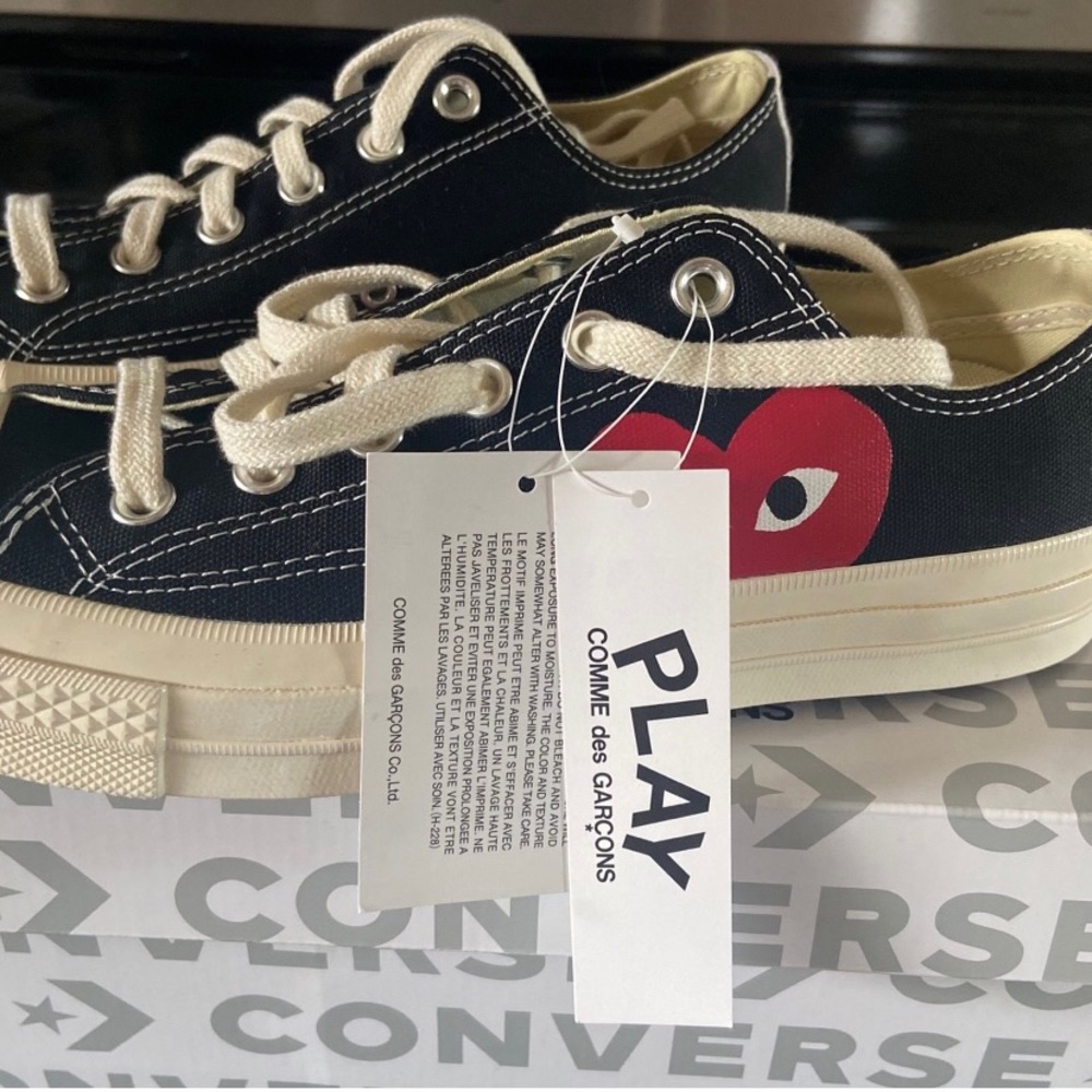COMME des garçons low top black - Picture 4 of 4